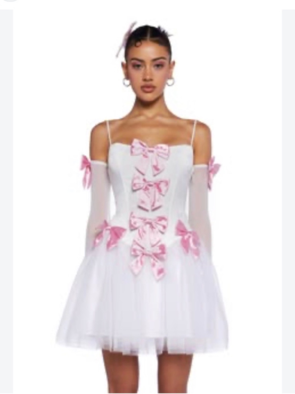 Dolls Kill Sugar Thrillz Mini Corset Dress M Another Dance